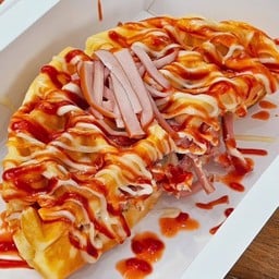 ไส้กรอกไก่ ไส้แตก