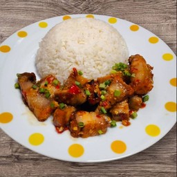 หมูกรอบผัดพริกเกลือ