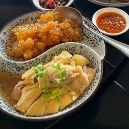 ไก่แช่เหล้า+แมงกระพรุน