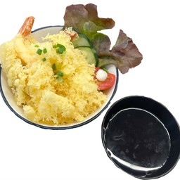 ข้าวหน้ากุ้งเทมปุระ