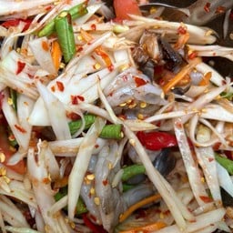 ตำกุ้งสด