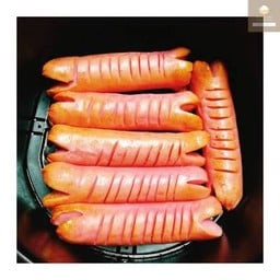 ไส้กรอกนมชมพูทอด 1 ชุด