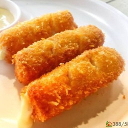 ปลาม้วนสอดไส้ชีส 3ชิ้น