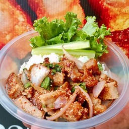 ข้าวยำ หมูสันนอก แซ่บ