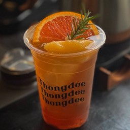 Peach Orange sparking - พีชส้มโซดา