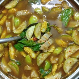 แกงป่าหมูสามชั้น