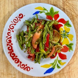 ตำถั่วฟักยาว