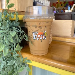 อเมริกาโน่ นมโอ๊ต ( ลดน้ำหนัก ไม่ใส่นมข้น หรือ น้ำเชื่อม )