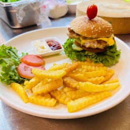 แฮมเบอร์เกอร์ไก่