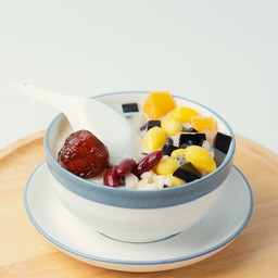 น้ำเต้าหู้ร้อนทรงเครื่อง (แบบถุง)