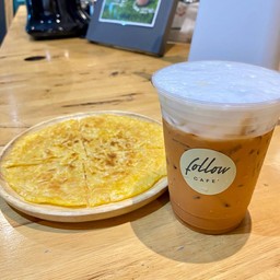 [เซตสุดฮิต] โรตีนมข้น + Thai tea