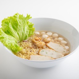 บะหมี่ลูกชิ้นปลา น้ำใส