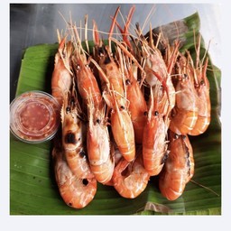 กุ้งตัวเมียเผา 1 กิโลกรัม