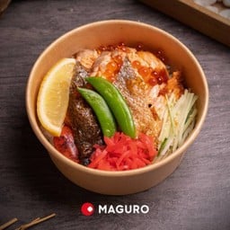 Salmon Neko Gohan