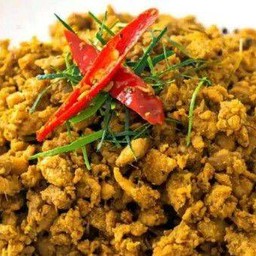 คั่วกลิ้งหมูเเบบกับ