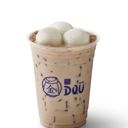 นมอัลมอนด์บัวลอยเย็น