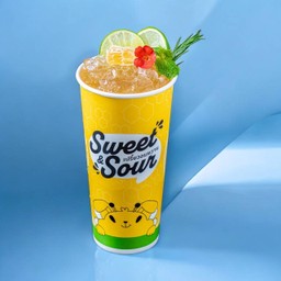 Honey and Lime Greentea ชาเขียวน้ำผึ้งมะนาว