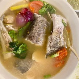 ต้มยำปลากระพง