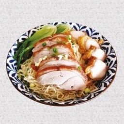 B12 บะหมี่หมูกรอบ -เป็ด