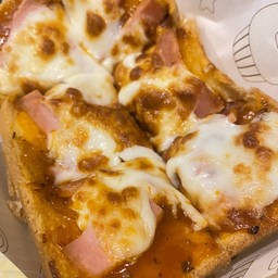 ปังพิซซ่าแฮม+ชีส