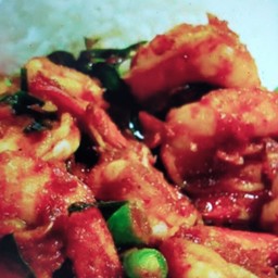 ข้าวพริกแกงกุ้ง