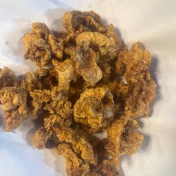 หนังไก่ทอด