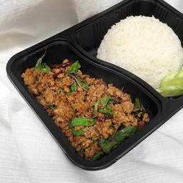 ข้าวกะเพราหมูสับ