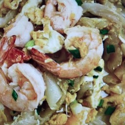 ก๋วยเตี่ยวคั่วกุ้ง