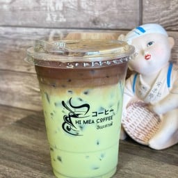 กาแฟ+ชาเขียวลาเต้