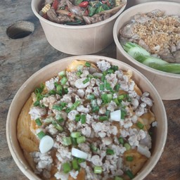 ข้าวไข่ข้นหมูสับ