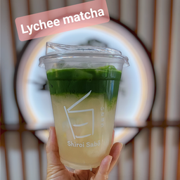 Lychee matcha ( มัทฉะลิ้นจี่)