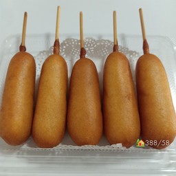 คอร์นด๊อกไส้กรอกชีส 1 ไม้
