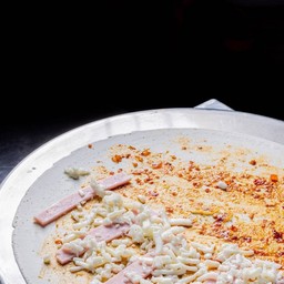 พริกเผาแฮมชีส - chili paste with ham and cheese
