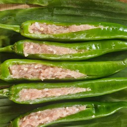 พริกยัดหมูเด้ง