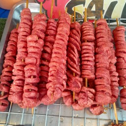 ไส้กรอกเกลียวทอด