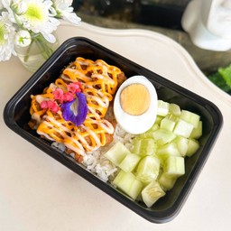 ข้าวไก่ชีส บอมบี๋