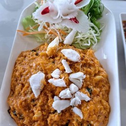 เนื้อปูผัดผงกะหรี่