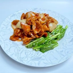 หมูทอดซอสฮ่องกง