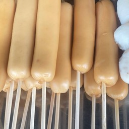 ไส้กรอกหนังกรอบ