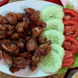 แหนมกระดูกอ่อนทอด