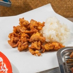 หมูทอดดวงดี