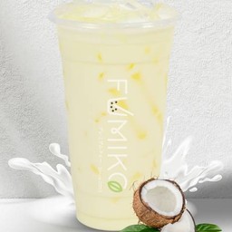 นมฮอกไกโดมะพร้าว