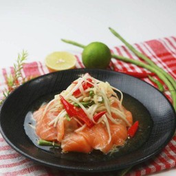 9.ตำแซลมอน