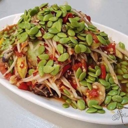 15.ตำลาวเม็ดกระถิน