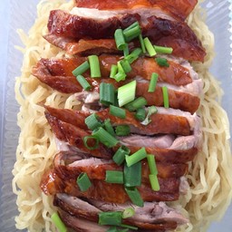 บะหมี่เป็ดย่างพิเศษแห้ง-น้ำ