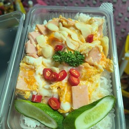 ไข่ขยี้แฮม