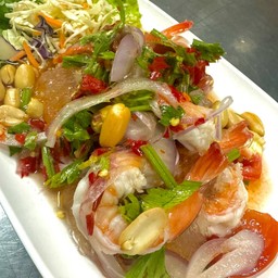 ยำวุ้นเส้นทะเล