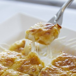 โรตีข้าวโพดมะพร้าวอ่อนชีส