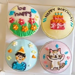 Boy cupcake