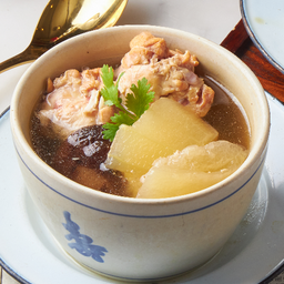 ซุปฟัก ไก่ตุ๋นมะนาวดอง